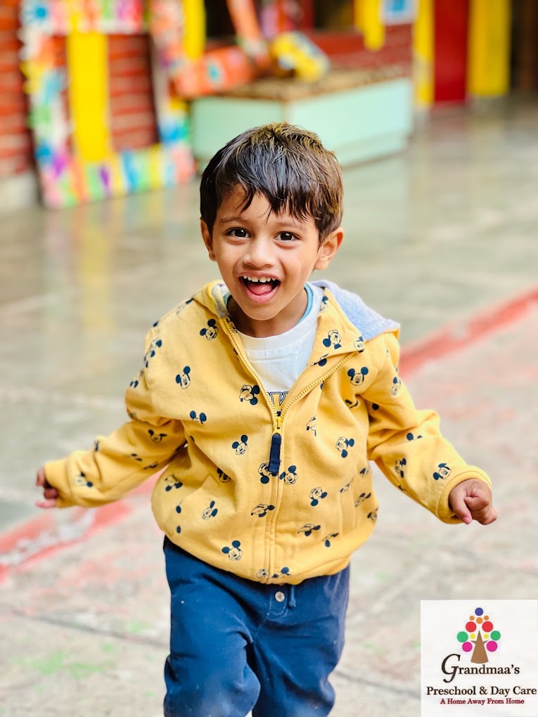 Classroom activity with young children at Grandmaa's Preschool & DayCare, Greater Noida