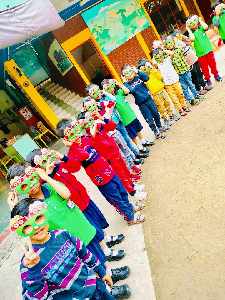 Children participating in school activities at Grandmaa's Preschool & DayCare, Greater Noida